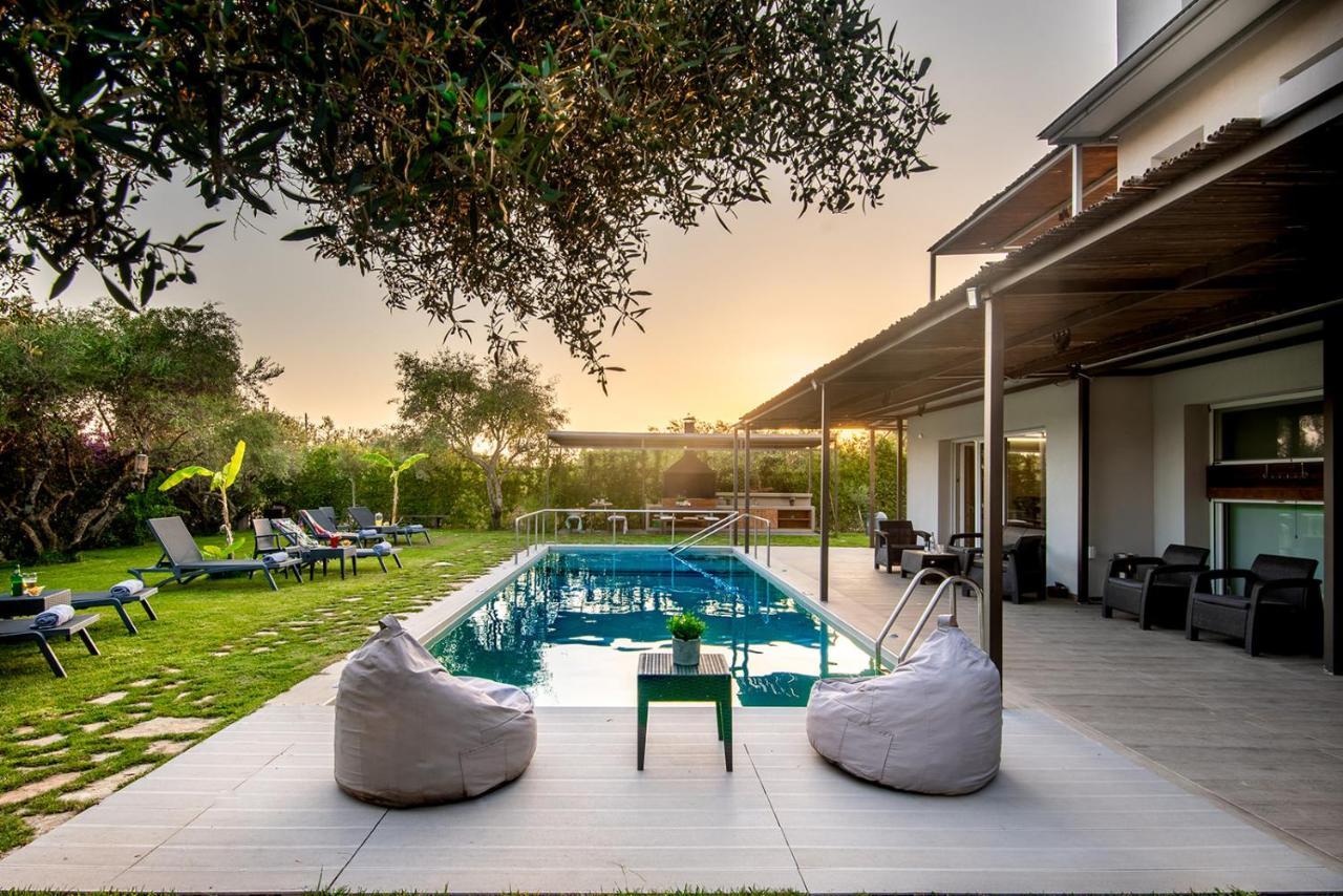 Enervillas Vip Villas With Pool Bbq Kato Alissos ภายนอก รูปภาพ
